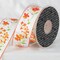 The Ribbon People Orange and White Floral Ribbon 1.5" x 27 Yards